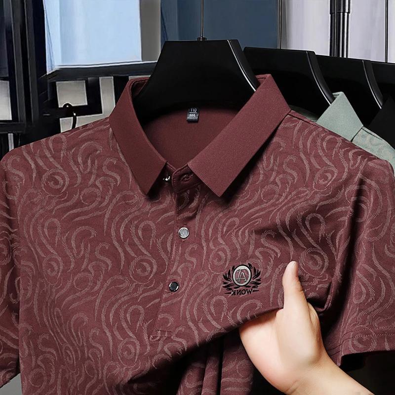 Sports Shirt 2026 New Mens Polo Shirt Quick Dry Breathable Short Sleeve Top For Daily Wear And Business Occasions