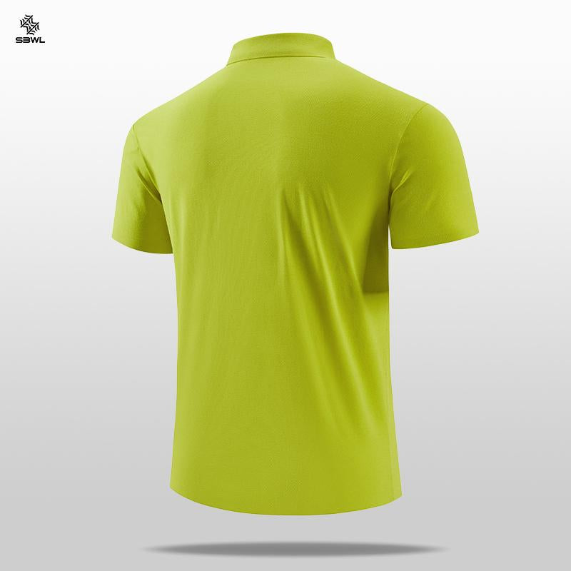 Sports Shirt SBWL Summer new high-quality mens sports POLO shirts and fashion casual short-sleeved T-shirts Tops