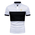 Sports Shirt 2026 New Mens Fashion Summer Stripe Printing Comfortable and Breathable Polo Shirt Outdoor Leisure