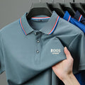 Sports Shirt 2026 Hot Sale Mens Summer Casual Breathable Comfortable Polo Shirt Mens Solid Color High Quality