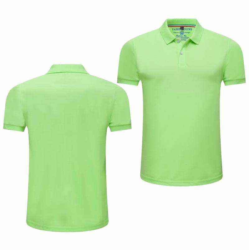 Sports Shirt Summer Solid Color Outdoor Casual Lapel Short-sleeve Daily Business Short-sleeve Tops 2026 New