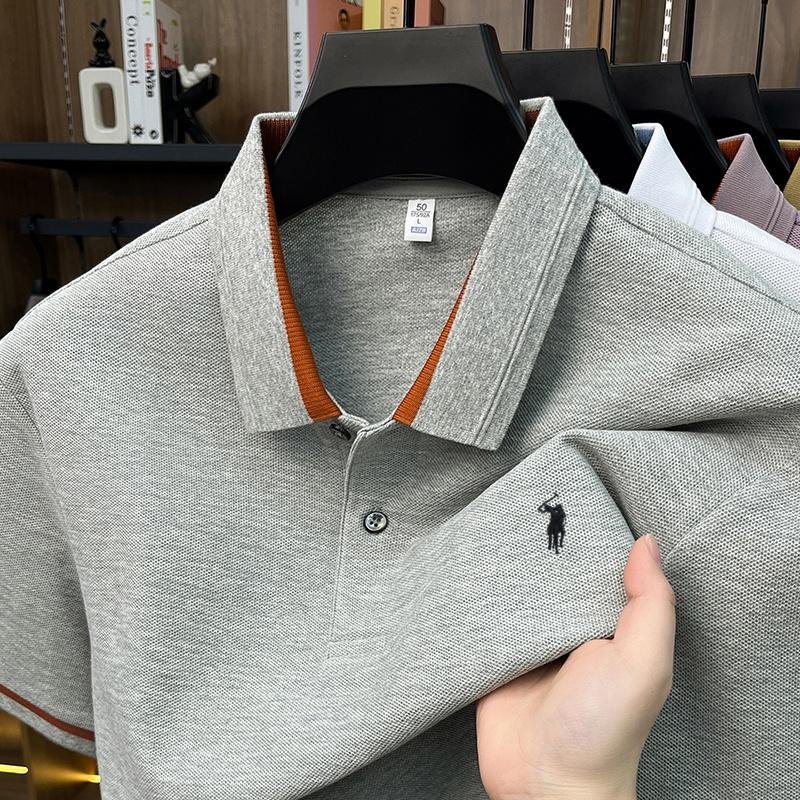 Sports Shirt 100 cotton fashionable T-shirt summer new mens short sleeve luxury custom designer brand Pony