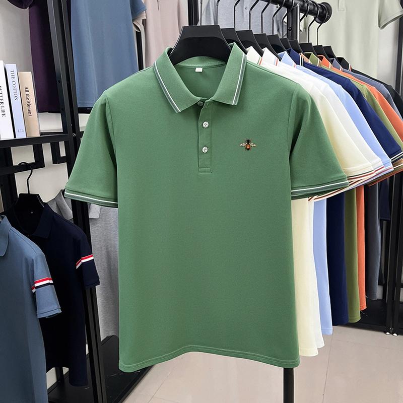 Sports Shirt 2026 Mens Summer Business Leisure Polo Shirt Summer T-shirt Trend