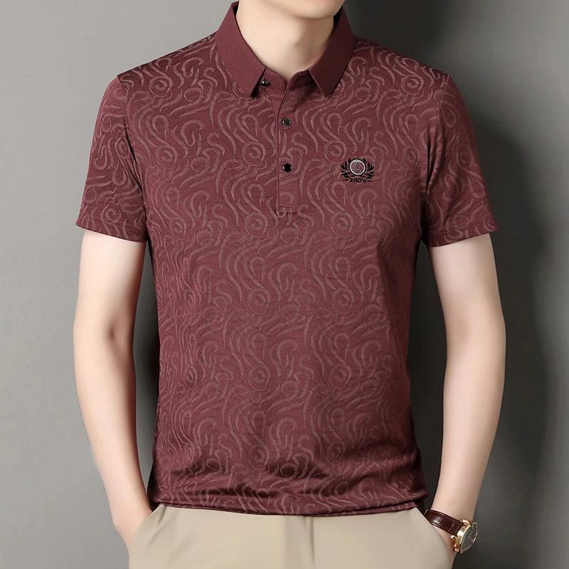 Sports Shirt 2026 New Mens Polo Shirt Quick Dry Breathable Short Sleeve Top For Daily Wear And Business Occasions