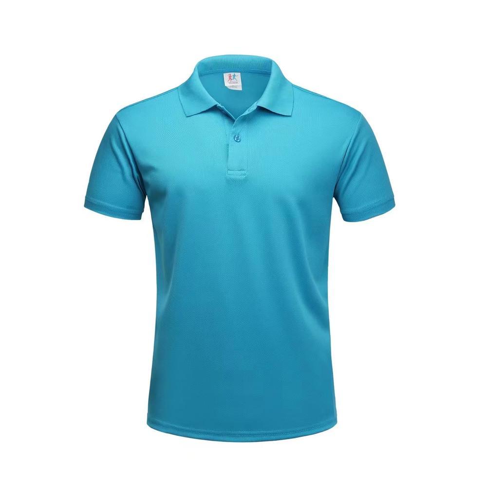 Sports Shirt Plain Dry Fit Polo T Shirts Men Breathable Polyester Golf Shirt Unisex Quick Dry Sport Collar