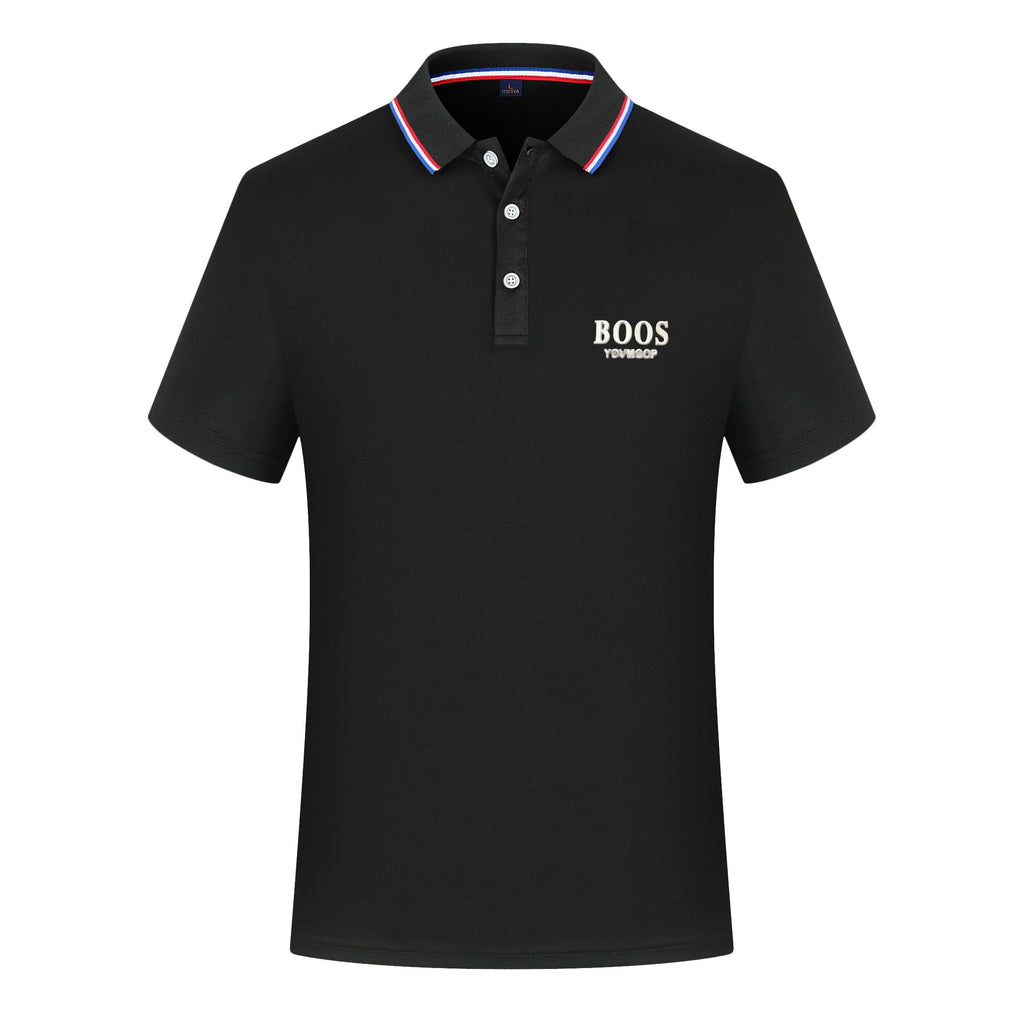 Sports Shirt 2026 Hot Sale Mens Summer Casual Breathable Comfortable Polo Shirt Mens Solid Color High Quality