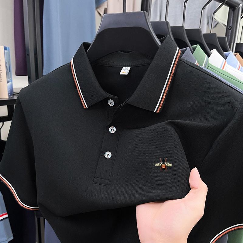 Sports Shirt 2026 Mens Summer Business Leisure Polo Shirt Summer T-shirt Trend