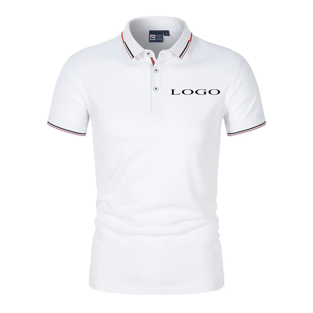 Sports Shirt Your Own Design Brand /Picture Personalized Custom Anywhere Men Women DIY Polo shirt Clothing EU