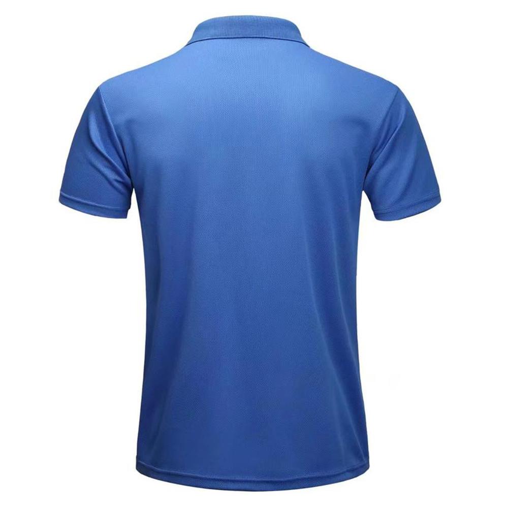 Sports Shirt Plain Dry Fit Polo T Shirts Men Breathable Polyester Golf Shirt Unisex Quick Dry Sport Collar