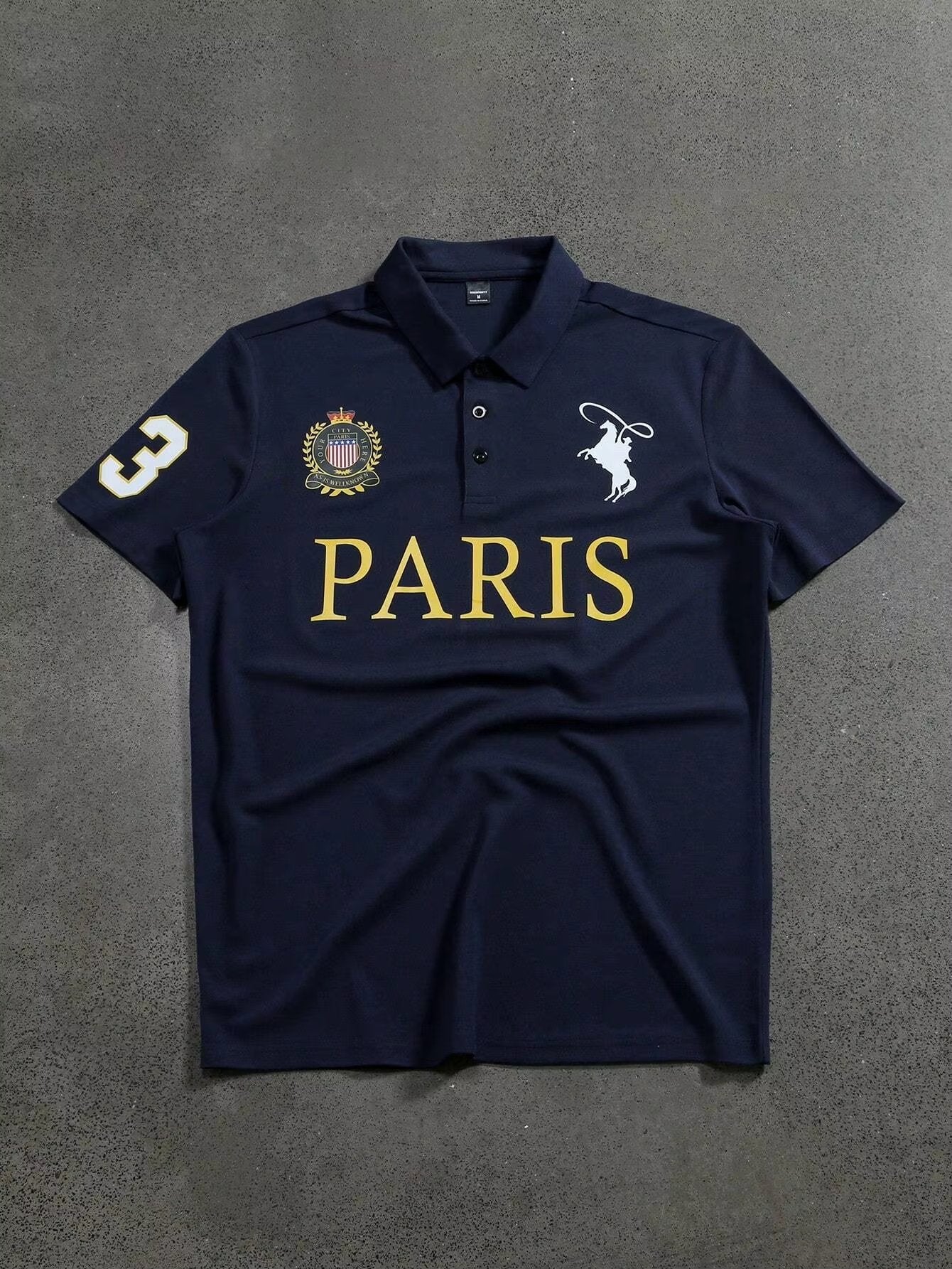 Sports Shirt Manfinity Mode Mens Short Sleeve Polo Shirt Minimalist and Fashionable Suitable for Summer Street