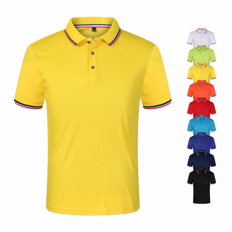 Sports Shirt Cross Border Short Sleeved Polo From Europe Popular Summer Casual Lapel Large Size High-Quality