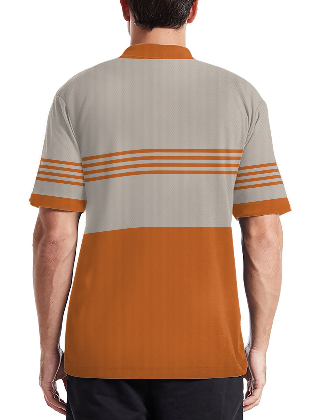 Sports Shirt 2026 Summer Mens Polo Shirt with Stripes Print Breathable Lightweight Casual Fashionable Outdoor
