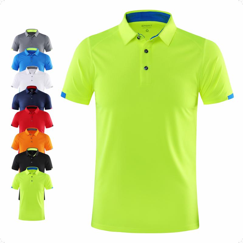 Sports Shirt Casual Sports Quick-drying Lapel Short-sleeved POLO Shirt Cycling Suit Fitness Suit For Men