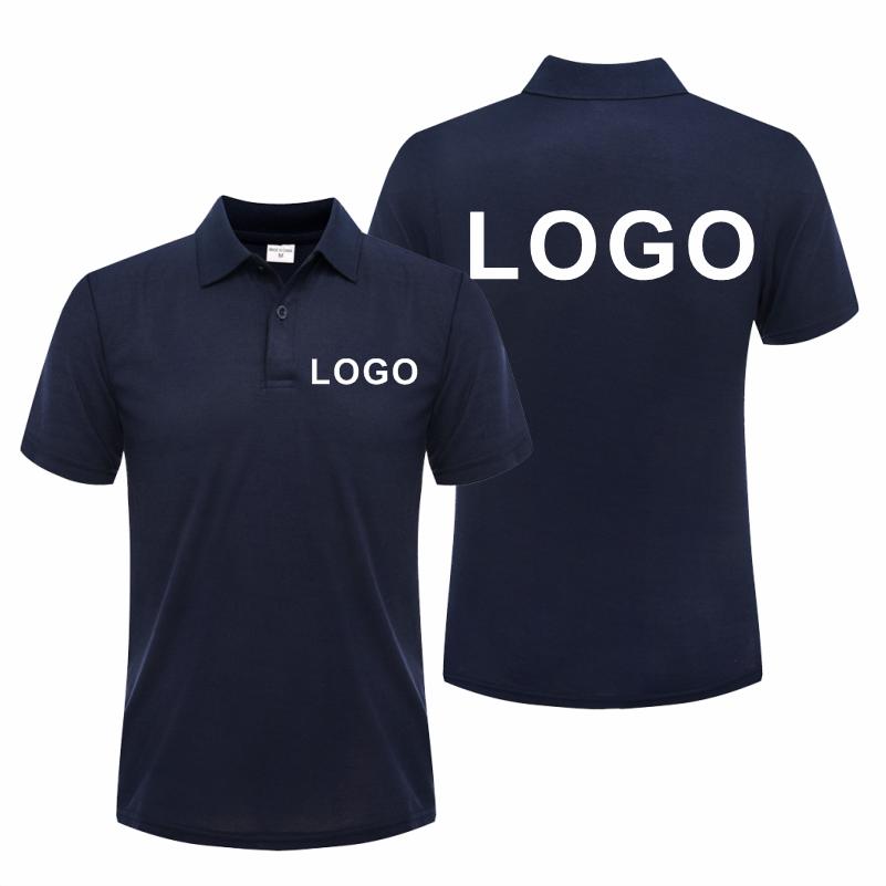 Sports Shirt Summer Casual Polo Shirt Cheap Breathable Customized Polo Personal Company Group Custom Print