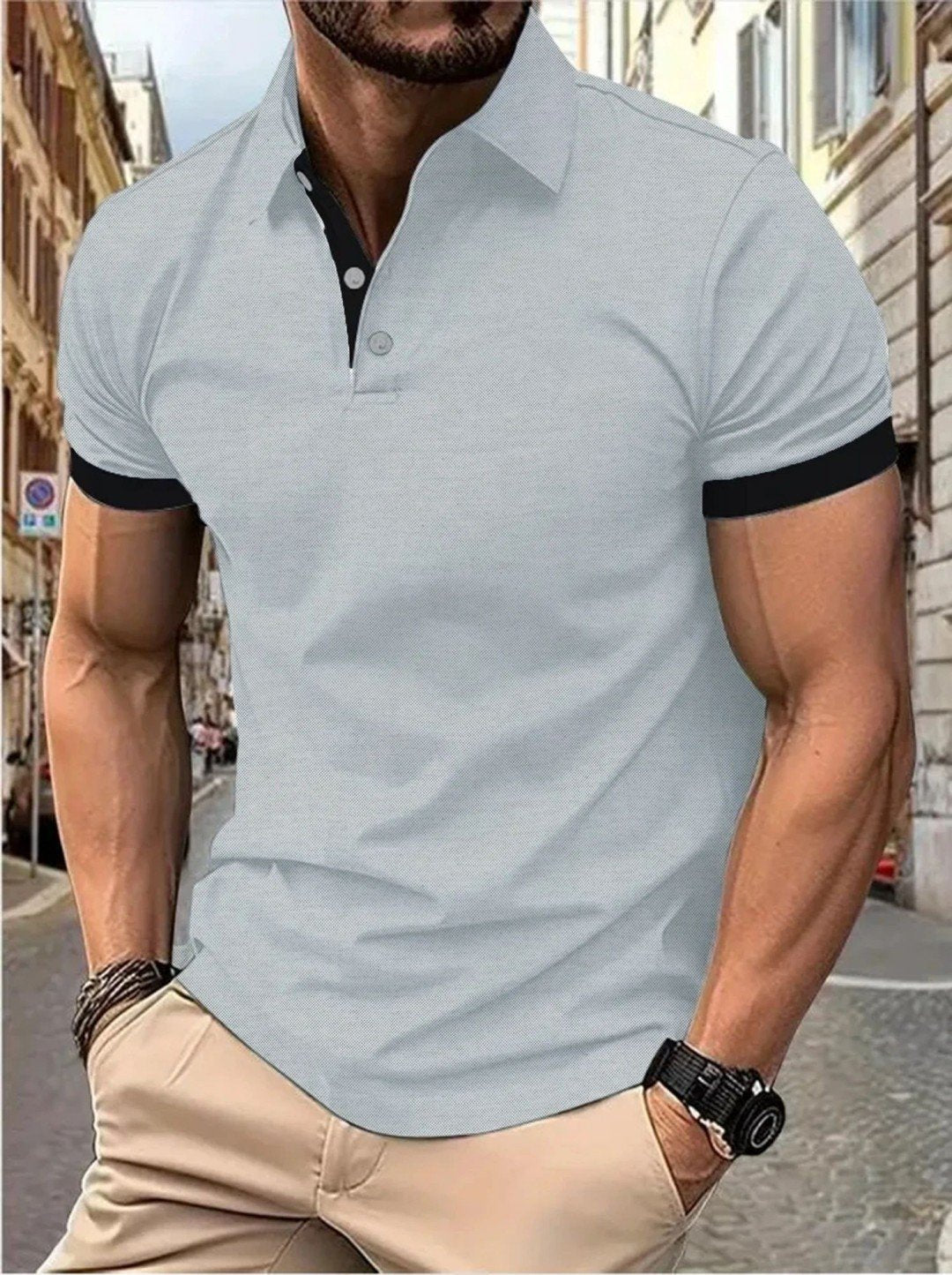 Sports Shirt 2026 Summer Mens Polo Shirt - 3D Printed Design Breathable Lightweight Thin Casual Simple Outdoor