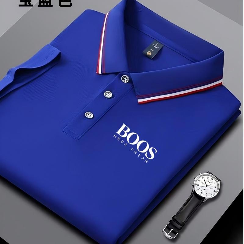 Sports Shirt Summer New Mens Short Sleeved Polo Shirt Fashion Design Golf Top Casual T-shirt