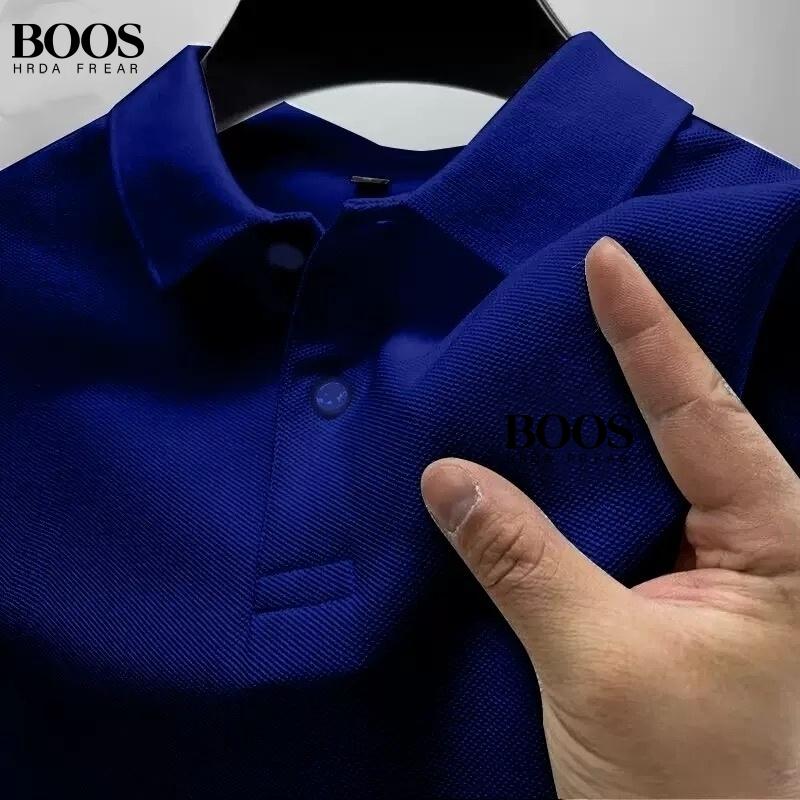 Sports Shirt New mens high-quality short sleeved polo shirt summer fashion casual comfortable breathable top