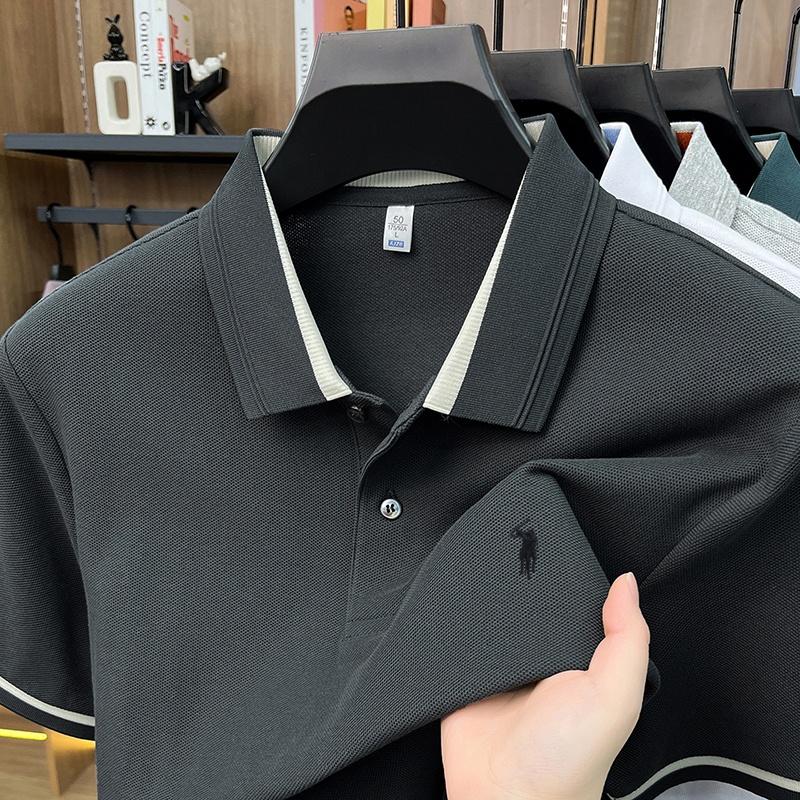 Sports Shirt 100 cotton fashionable T-shirt summer new mens short sleeve luxury custom designer brand Pony