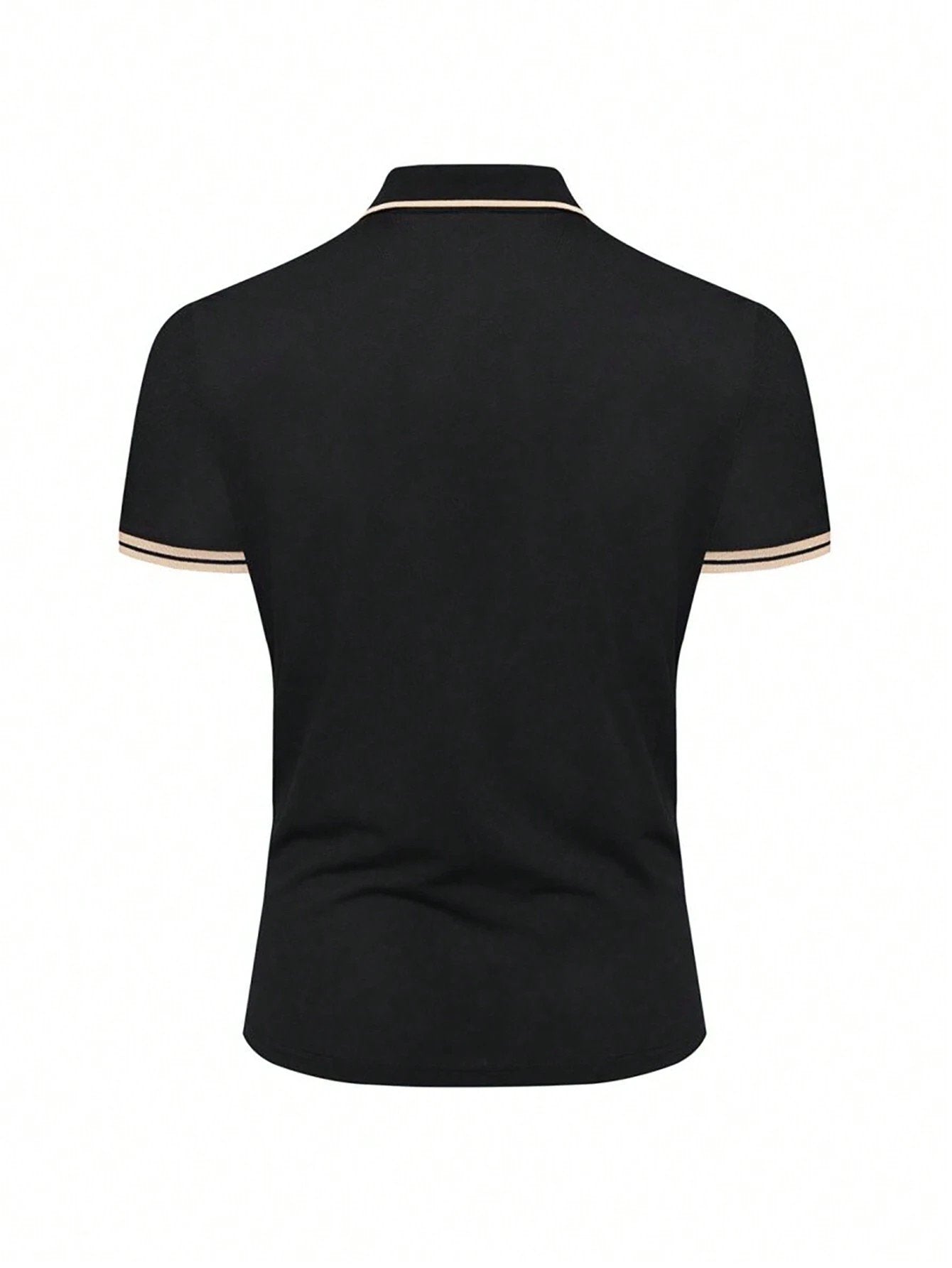 Sports Shirt 2026 Summer Mens Short-Sleeved Polo 3D Print Shirt - Breathable Lightweight Casual and Fashionable