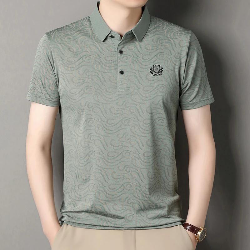 Sports Shirt 2026 New Mens Polo Shirt Quick Dry Breathable Short Sleeve Top For Daily Wear And Business Occasions