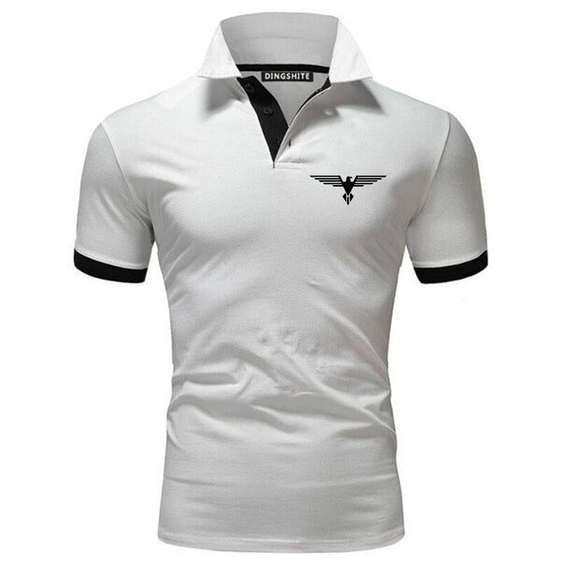 Sports Shirt Polo collar contrasting color shirt office fashionable new T-shirt polo shirt mens summer top