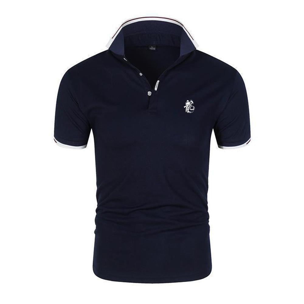 Sports Shirt 2026 Men New Six-color Polo Shirt Casual Regular Style Fashion Lapel Tops Quick Drying Short Sleeve