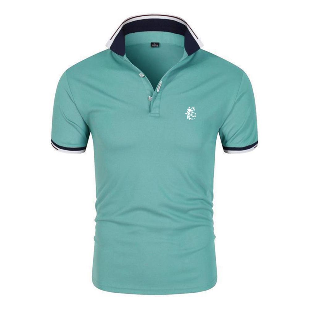 Sports Shirt 2026 Men New Six-color Polo Shirt Casual Regular Style Fashion Lapel Tops Quick Drying Short Sleeve