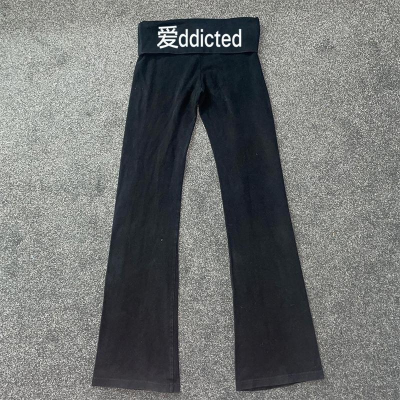Gothic letter long T-shirt round neck retro rock grunge punk Y2K top versatile slim urban casual