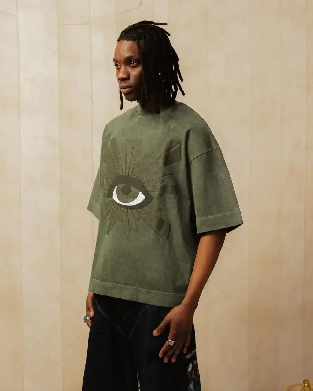 Sports Shirt Y2K Hip Hop Spirit T shirt Men Harajuku Street Eye Printed Super T shirt New Skateboard Casual Short