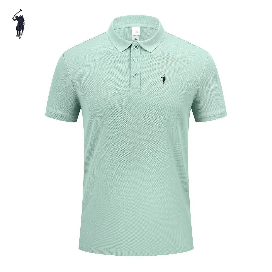 Sports Shirt Luxury brand polo shirt short sleeved mens exquisite embroidered top summer new comfortable