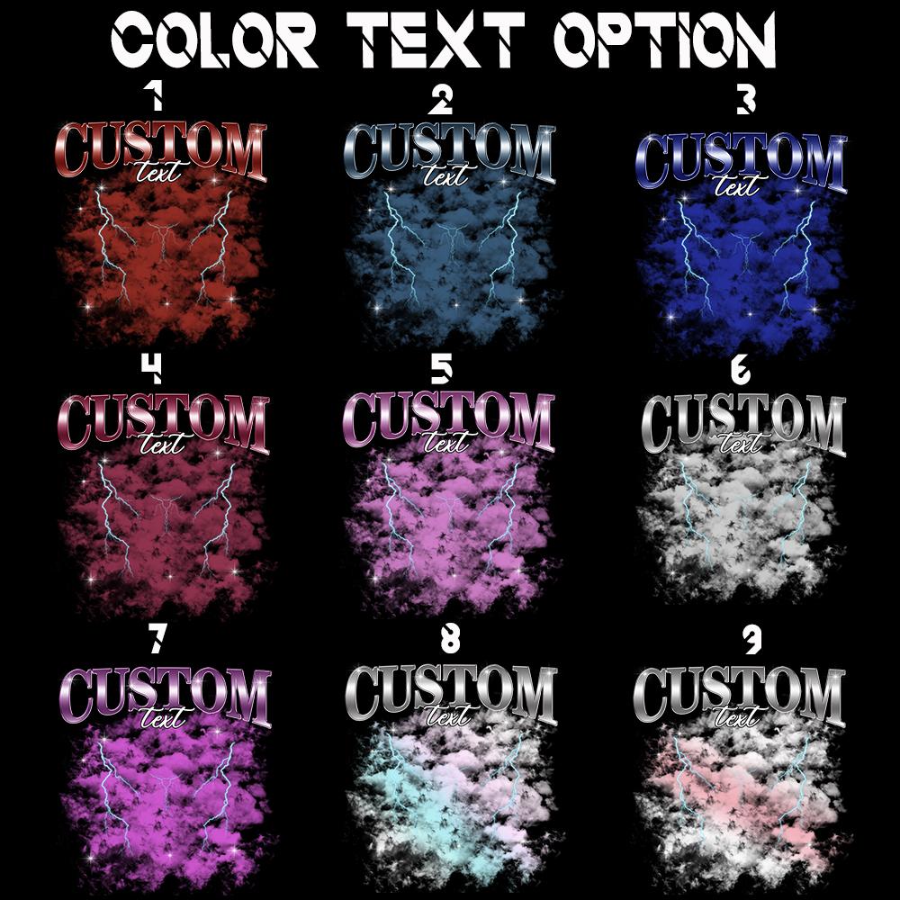 Custom Bootleg Rap T Shirt Photo Vintage 90s Your Own Idea Here Insert Design long or short sleeves