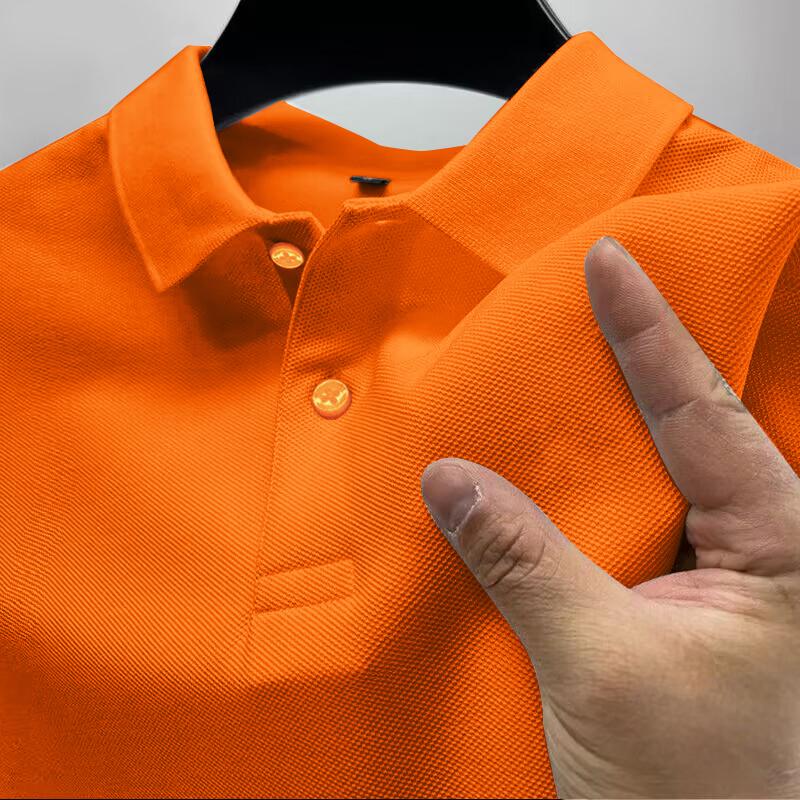 Sports Shirt Mens Casual Polo Shirt Summer Streetwear Short Sleeve Business Casual Tops Quick-Drying Breathable