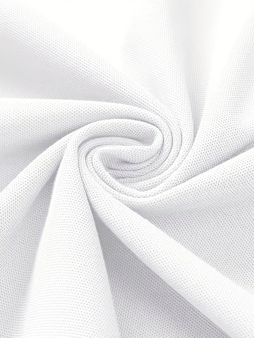 Sports Shirt Classic White Polo Shirt with Contrast Collar and Embroidered