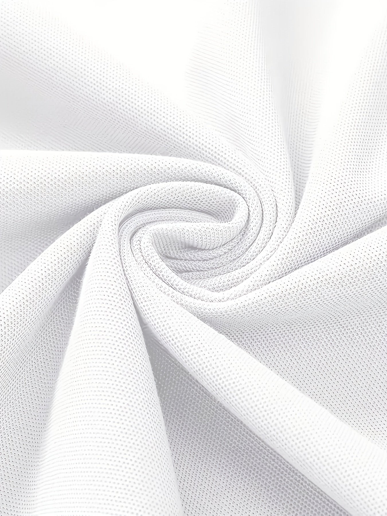 Sports Shirt Classic White Polo Shirt with Contrast Collar and Embroidered