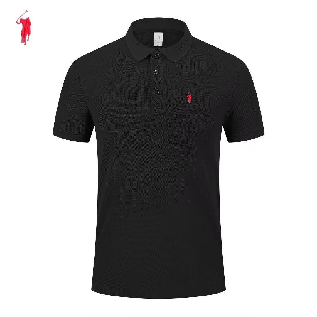 Sports Shirt Luxury brand polo shirt short sleeved mens exquisite embroidered top summer new comfortable