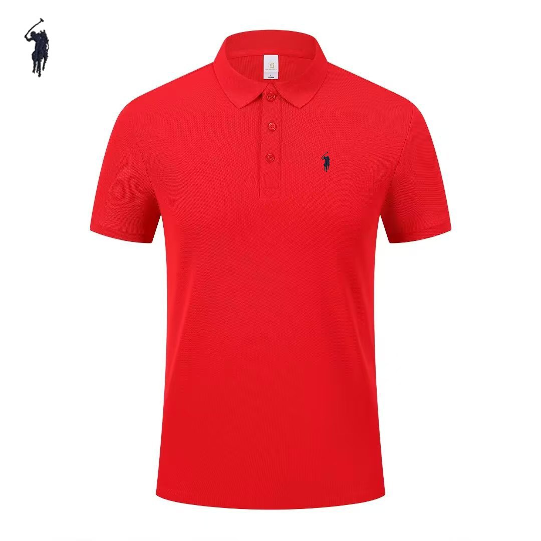 Sports Shirt Luxury brand polo shirt short sleeved mens exquisite embroidered top summer new comfortable