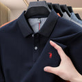 Sports Shirt 100 pure cotton mens short sleeved summer new golf lapel polo shirt high-quality designer customized