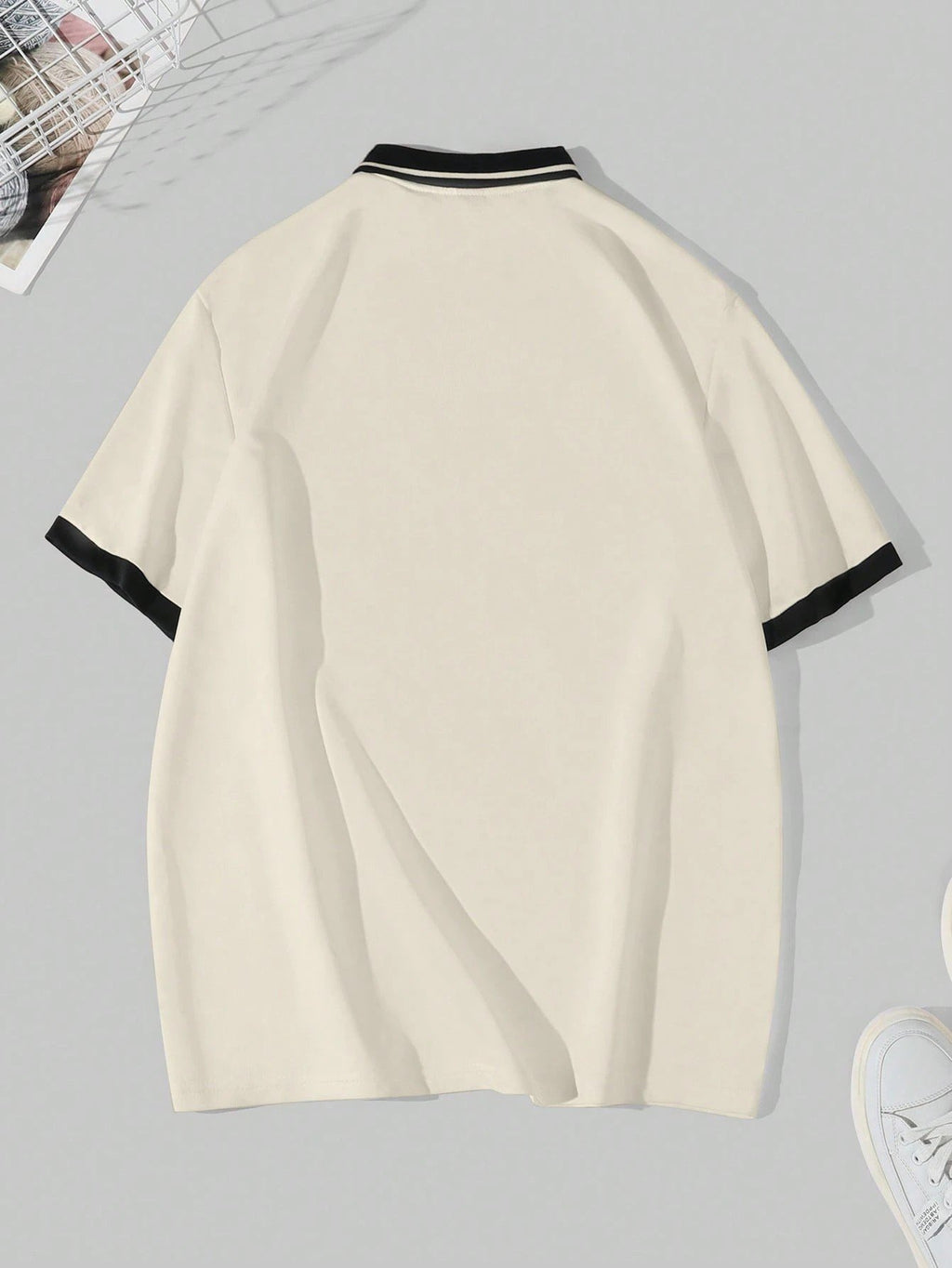 Sports Shirt 2026 Summer New Style Mens Polo Shirt - 3D Trendy Casual Letter-Printed Shirt - Fashionable