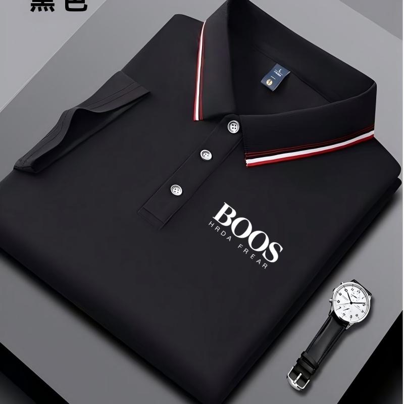 Sports Shirt Summer New Mens Short Sleeved Polo Shirt Fashion Design Golf Top Casual T-shirt
