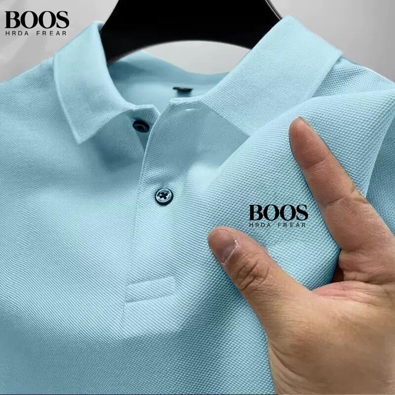 Sports Shirt New mens high-quality short sleeved polo shirt summer fashion casual comfortable breathable top