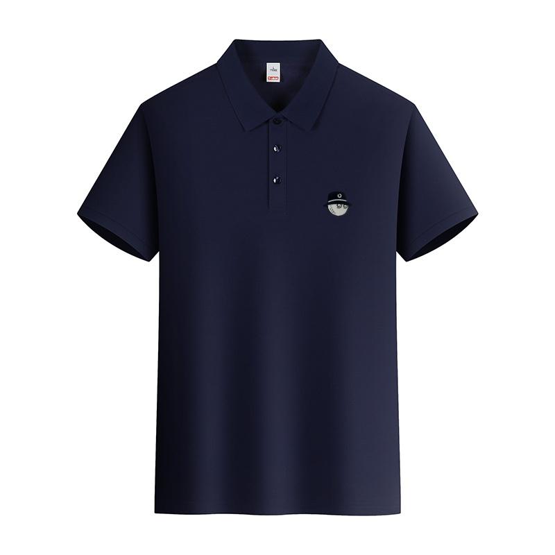 Sports Shirt 2026 new mens golf short sleeves polo shirt lapel printing ventilate t-shirt business leisure