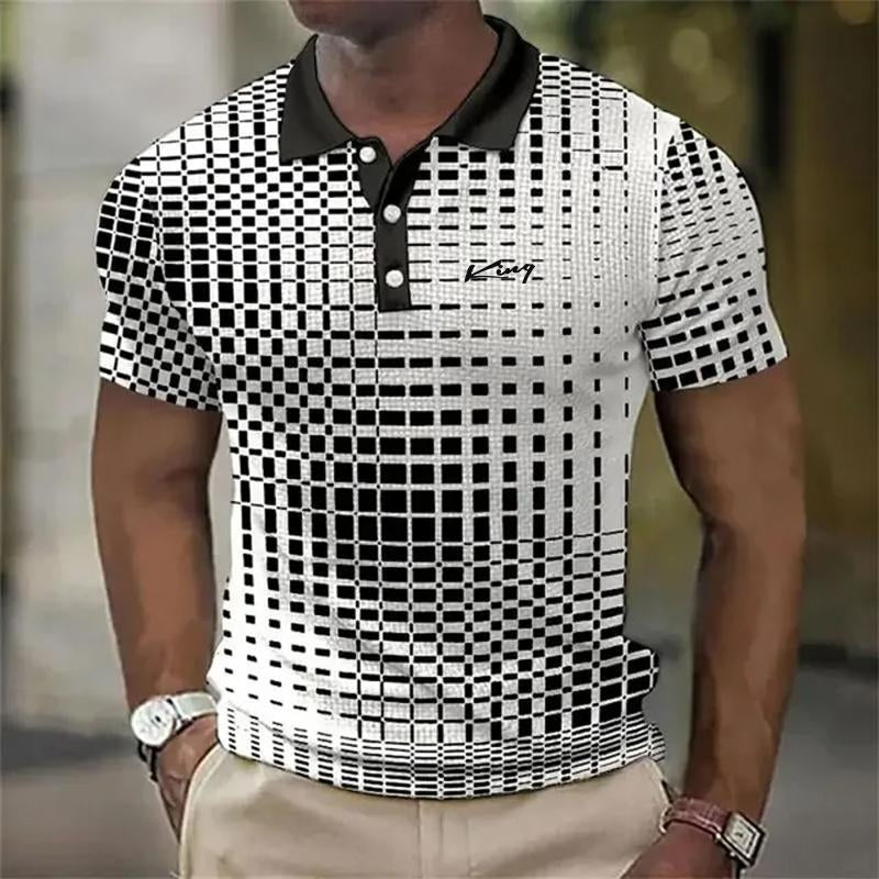 Sports Shirt Polyester Mens Polo Shirts Casual Solid Color Short Sleeve Polo Shirts for Men New Summer Desinger