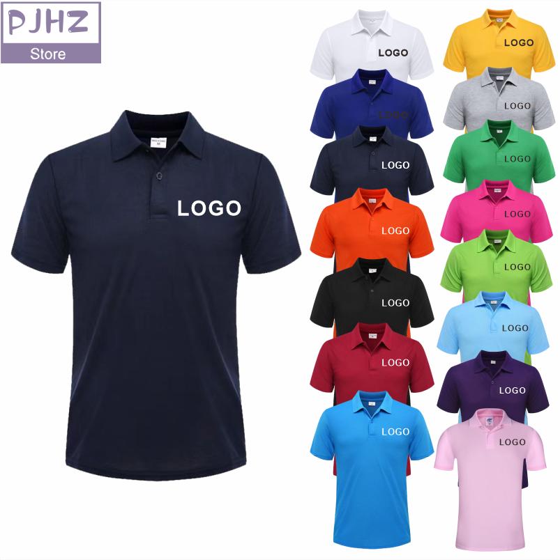 Sports Shirt Summer Casual Polo Shirt Cheap Breathable Customized Polo Personal Company Group Custom Print