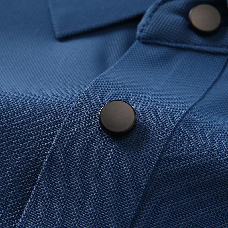 Sports Shirt YJKVUR 2026 Summer New Polo Shirt Men 3 Buttons Casual Work T Shirts Quick Dry Short Sleeve Golf