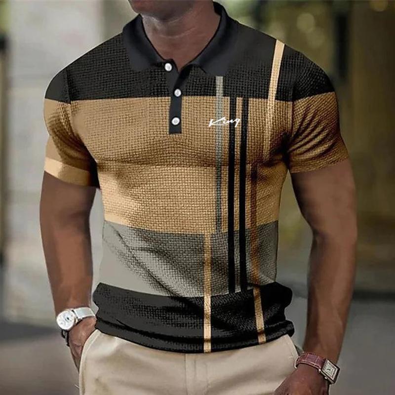 Sports Shirt Polyester Mens Polo Shirts Casual Solid Color Short Sleeve Polo Shirts for Men New Summer Desinger