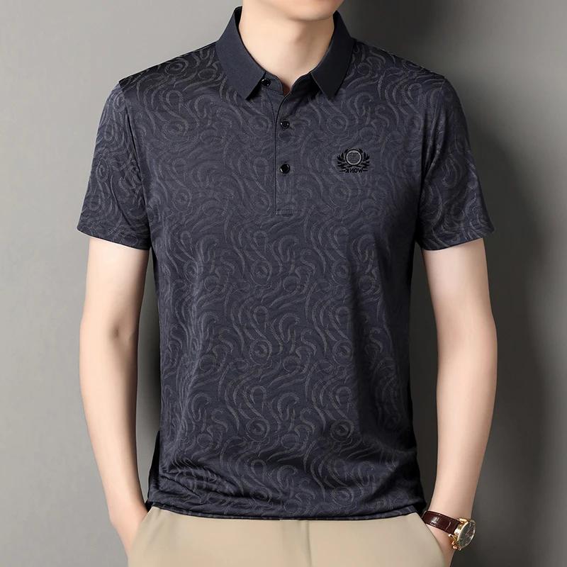 Sports Shirt 2026 New Mens Polo Shirt Quick Dry Breathable Short Sleeve Top For Daily Wear And Business Occasions