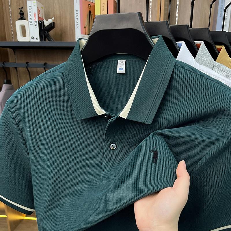 Sports Shirt 100 cotton fashionable T-shirt summer new mens short sleeve luxury custom designer brand Pony