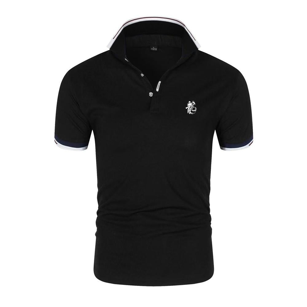 Sports Shirt 2026 Men New Six-color Polo Shirt Casual Regular Style Fashion Lapel Tops Quick Drying Short Sleeve