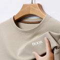 Sports Shirt Embroidered New Summer Comfortable Round Neck Short Sleeved T-shirt Mens Casual and Fashionable