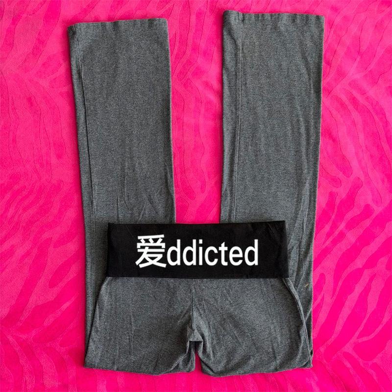 Gothic letter long T-shirt round neck retro rock grunge punk Y2K top versatile slim urban casual